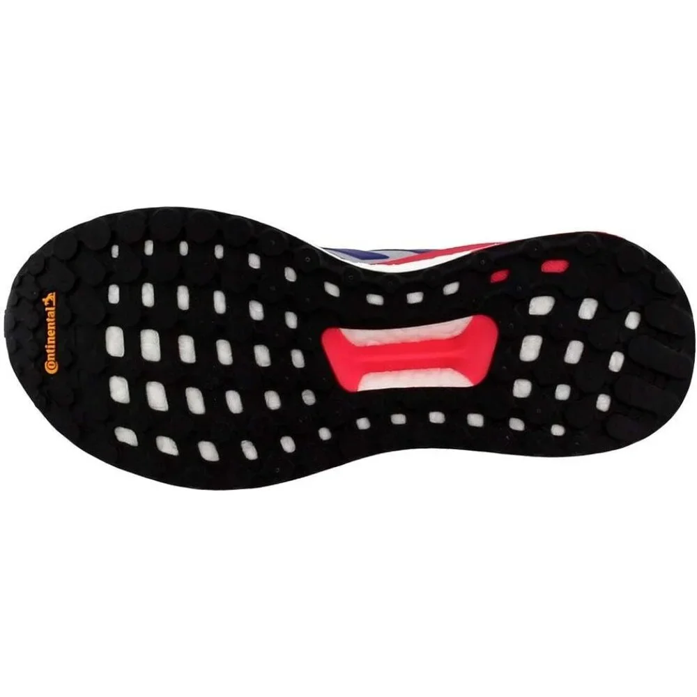 Adidas Womens Solar Glide Running Shoes Raw‎ White/Active Blue/Shock Red Size 11